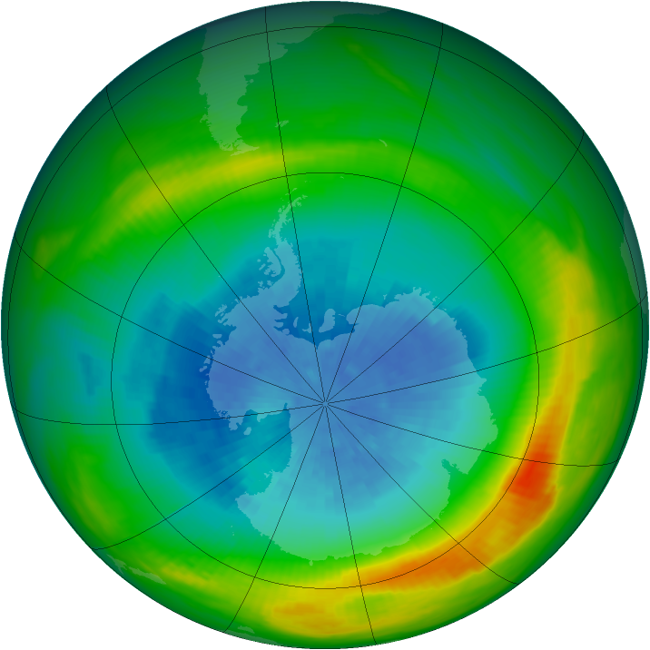 Ozone Map 1981-09-30